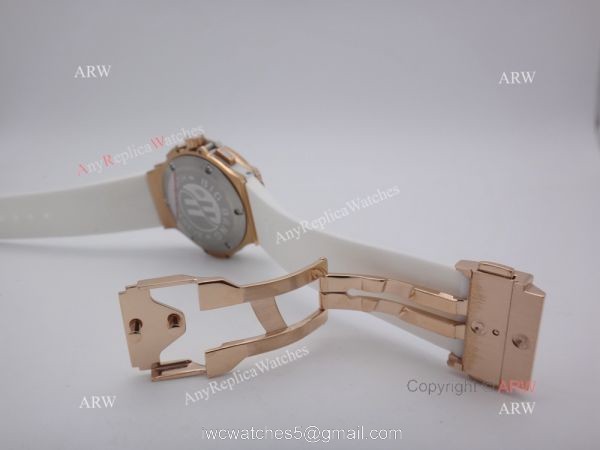 Replica Hublot Big Bang Tutti Frutti Rose Gold White Rubber Strap Watch Replica Hublot Big Bang Tutti Frutti Rose Gold White Rubber Strap Watch