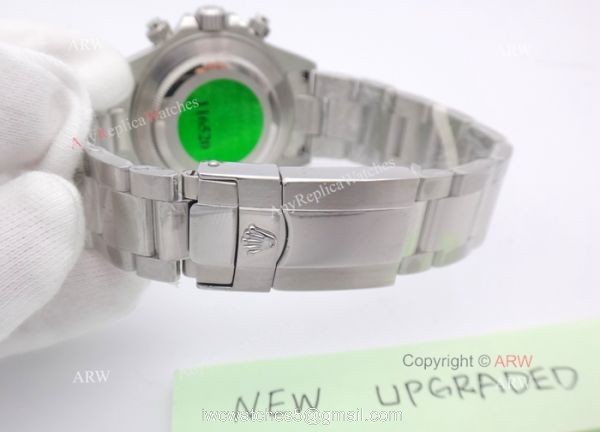 NEW UPGRADED Rolex Daytona Replica Watch -Stainless Steel Black Face NEW UPGRADED Rolex Daytona Replica Watch -Stainless Steel Black Face