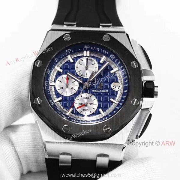 AUDEMARS PIGUET ROYAL OAK OFFSHORE SS BLUE FACE WATCH REPLICA AUDEMARS PIGUET ROYAL OAK OFFSHORE SS BLUE FACE WATCH REPLICA