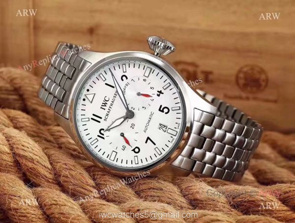 NEW IWC Schaffhausen Portugieser Replica Watch Stainless Steel White Dial 44mm NEW IWC Schaffhausen Portugieser Replica Watch Stainless Steel White Dial 44mm