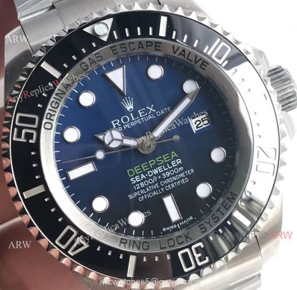AR Factory Rolex Deepsea Sea Dweller Ref.116660 D-Blue Dial Swiss ETA 3135 Watch 44 mm AR Factory Rolex Deepsea Sea Dweller Ref.116660 D-Blue Dial Swiss ETA 3135 Watch 44 mm
