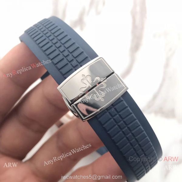 Swiss Grade Patek Philippe Aquanaut 5168G Watch SS Blue Dial Swiss Grade Patek Philippe Aquanaut 5168G Watch SS Blue Dial