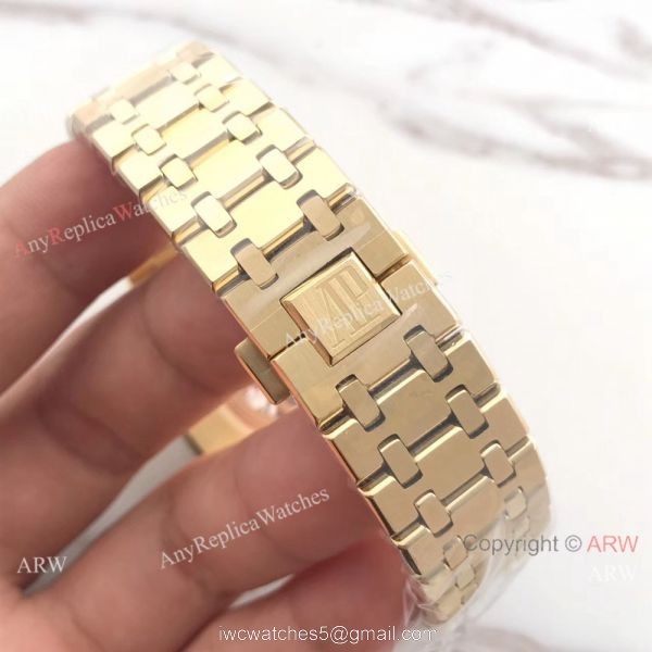 Audemars Piguet Royal Oak Yellow Gold Black Face 39mm Watch Buy Replica Audemars Piguet Royal Oak Yellow Gold Black Face 39mm Watch Buy Replica