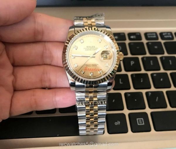 High Quality Rolex Datejust Two Tone Jubilee Band 36mm Watch High Quality Rolex Datejust Two Tone Jubilee Band 36mm Watch