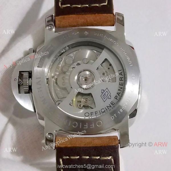 2019 New Panerai PAM 904 Luminor Due Watch Gray Rhodium Dial 2019 New Panerai PAM 904 Luminor Due Watch Gray Rhodium Dial