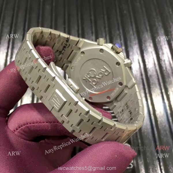 Audemars Piguet Royal Oak Sand Case White Dial Watches 44mm AP Watch Audemars Piguet Royal Oak Sand Case White Dial Watches 44mm AP Watch