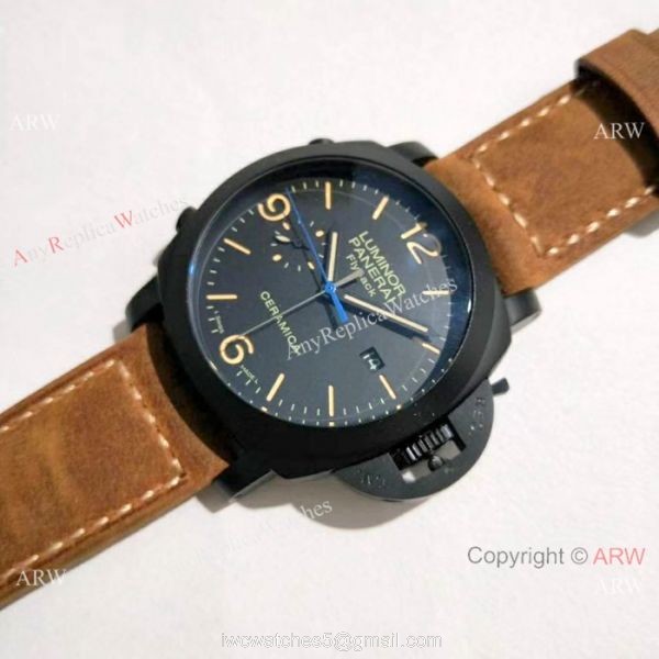 Panerai Luminor FLYBACK Black Case Watch PAM580 Panerai Luminor FLYBACK Black Case Watch PAM580