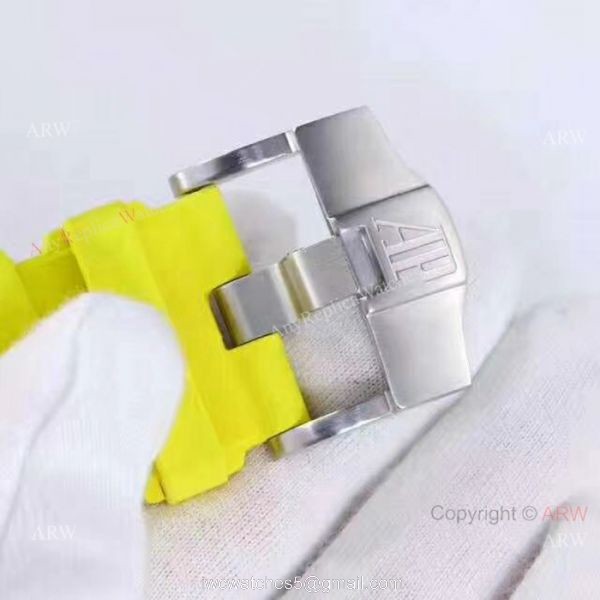NEW Replica Audemars Piguet Royal Oak Offshore Watches SS Yellow Dial NEW Replica Audemars Piguet Royal Oak Offshore Watches SS Yellow Dial