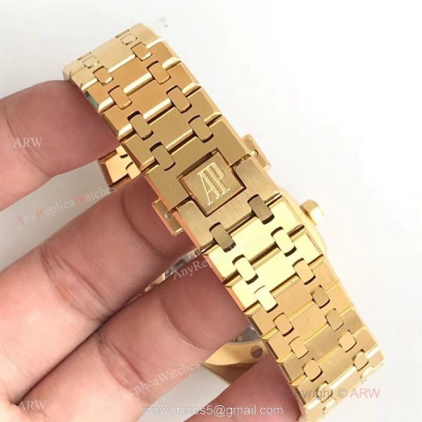 Swiss Copy Audemars Piguet Royal Oak Extra-thin Openworked Watch Yellow Gold Swiss Copy Audemars Piguet Royal Oak Extra-thin Openworked Watch Yellow Gold