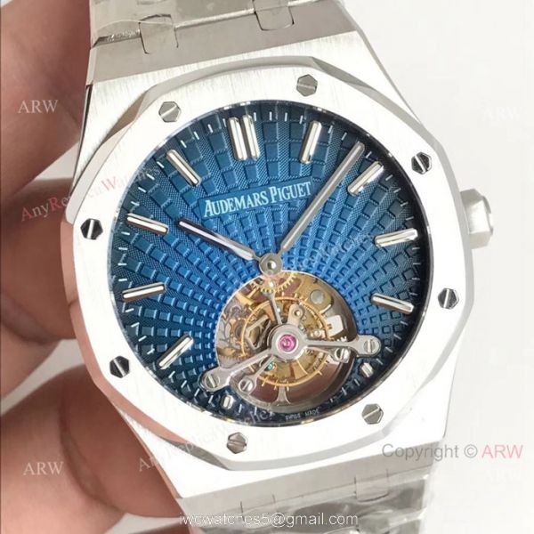 Swiss Copy Audemars Piguet Royal Oak Extra-Thin Tourbillon Blue Dial Watch 2924 Movement Swiss Copy Audemars Piguet Royal Oak Extra-Thin Tourbillon Blue Dial Watch 2924 Movement
