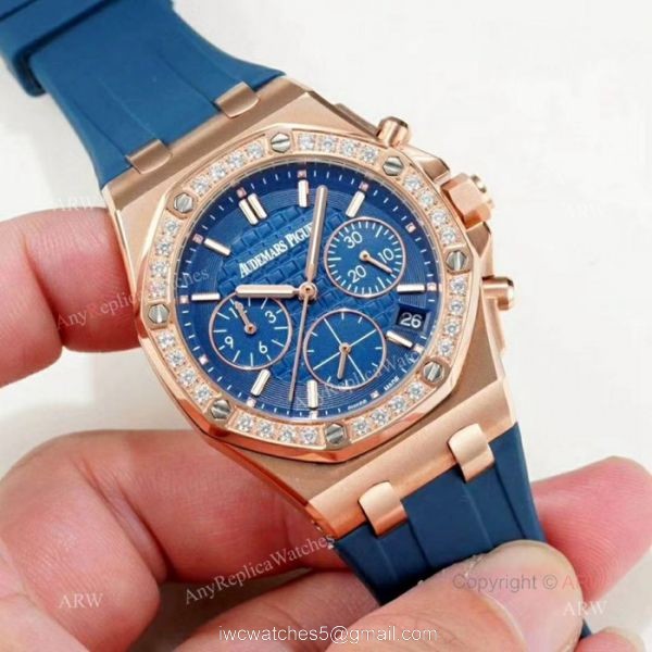 Copy Audemars Piguet Royal Oak Offshore Lady Watches Rose Gold Diamond Copy Audemars Piguet Royal Oak Offshore Lady Watches Rose Gold Diamond