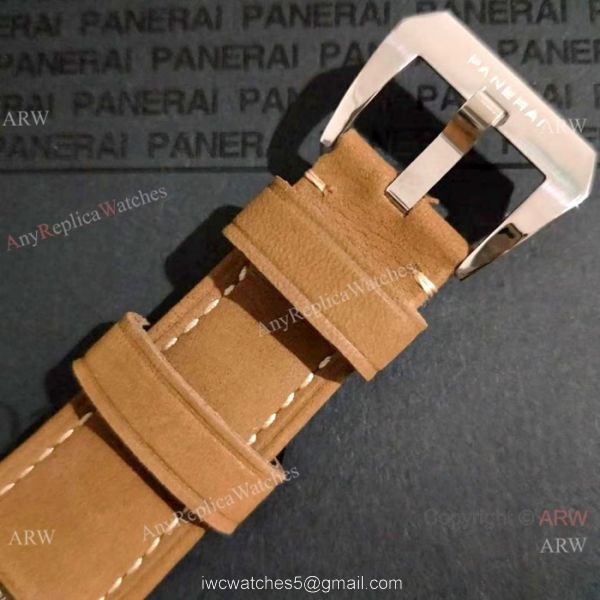New Copy Panerai LUMINOR MARINA SS Brown Leather Strap Watch PAM422 New Copy Panerai LUMINOR MARINA SS Brown Leather Strap Watch PAM422