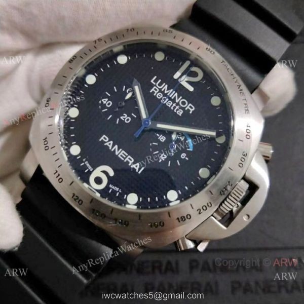 Paneria Luminor Regatta Limited Edition Watch SS Black Dial PAM308 Paneria Luminor Regatta Limited Edition Watch SS Black Dial PAM308