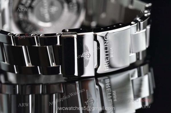 Copy Breitling Avenger II GMT Swiss 2836 Watch Stainless Steel White Dial Copy Breitling Avenger II GMT Swiss 2836 Watch Stainless Steel White Dial
