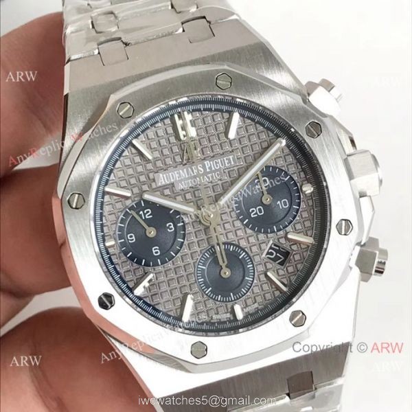 Swiss 7750 Royal Oak Audemars Piguet Replica Watches Gray Dial 26331OR Swiss 7750 Royal Oak Audemars Piguet Replica Watches Gray Dial 26331OR