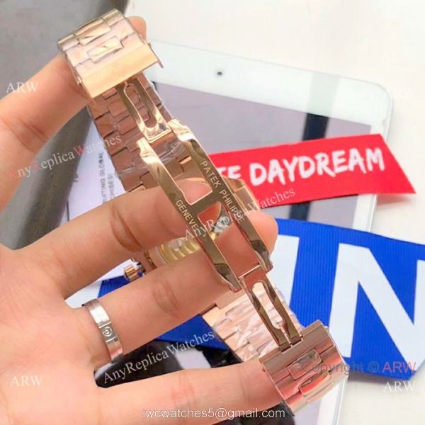 Swiss Replica Patek Philippe Nautilus 5711 Rose Gold Blue Watches Swiss Replica Patek Philippe Nautilus 5711 Rose Gold Blue Watches