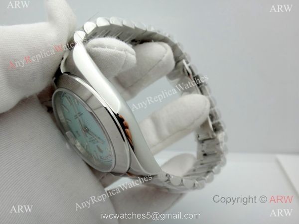 Stainless Steel Light Blue Dial Rolex Presidential Replica Watch DD 40mm Stainless Steel Light Blue Dial Rolex Presidential Replica Watch DD 40mm