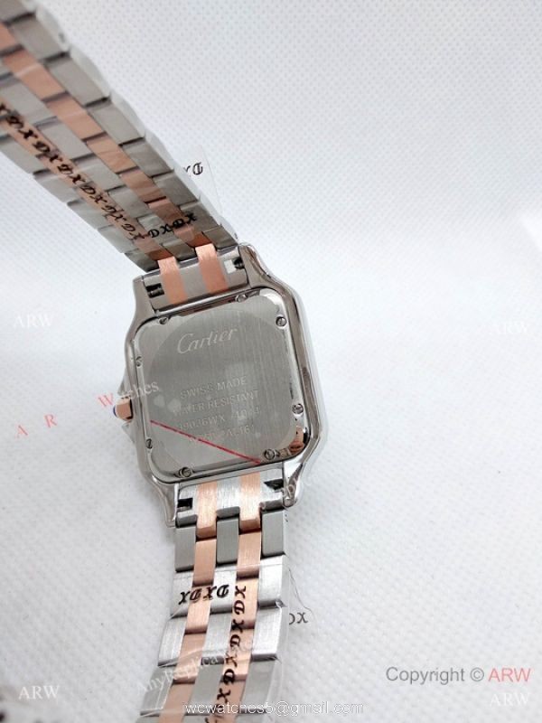 Cartier Panthere De Cartier Watches Two Tone Rose Gold 38mm Cartier Panthere De Cartier Watches Two Tone Rose Gold 38mm