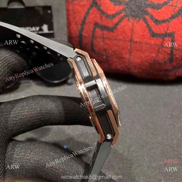 Copy Hublot Big Bang Special Edition Iced Out Full Diamond Watch Rose Gold Case Copy Hublot Big Bang Special Edition Iced Out Full Diamond Watch Rose Gold Case