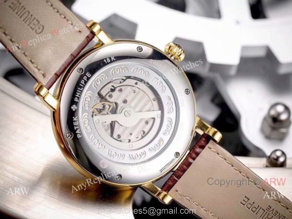 Patek Philippe geneve Calatrava Watch Gold Case Black Face Patek Philippe geneve Calatrava Watch Gold Case Black Face