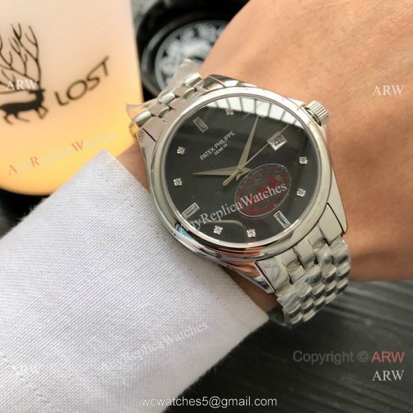 Patek Philippe Geneve Calatrava Stainless Steel 40mm Watches Copy Patek Philippe Geneve Calatrava Stainless Steel 40mm Watches Copy