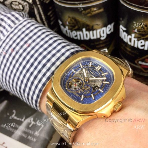 Clone Patek Philippe Skeleton Watches Two Tone Rose Gold 40mm Clone Patek Philippe Skeleton Watches Two Tone Rose Gold 40mm