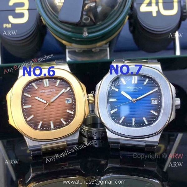 Patek Philippe Nautilus Replica Watches Rose Gold Brown Leather Strap Patek Philippe Nautilus Replica Watches Rose Gold Brown Leather Strap