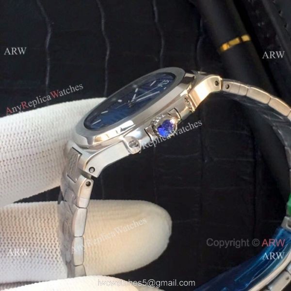 Fake Patek Philippe Nautilus Womens Watches SS Black Face QUARTZ Fake Patek Philippe Nautilus Womens Watches SS Black Face QUARTZ