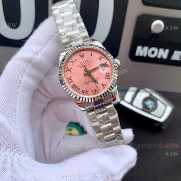 Swiss Replica Presidential Rolex Datejust 28mm Watch White MOP Dial Gold President Swiss Replica Presidential Rolex Datejust 28mm Watch White MOP Dial Gold President