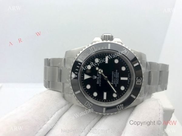 NEW UPGRADED Rolex Submariner NO DATE watch Stainless Steel Black Face NEW UPGRADED Rolex Submariner NO DATE watch Stainless Steel Black Face