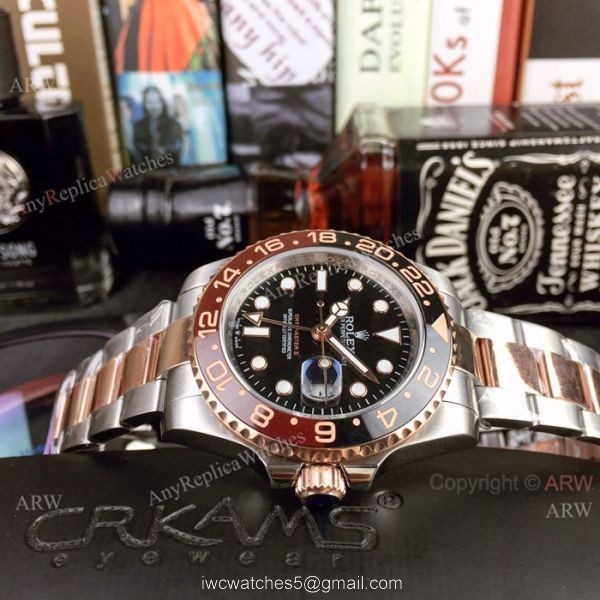 UR Factory Copy Rolex GMT 2018 &8216;Root Beer Watch Two Tone Rose Gold UR Factory Copy Rolex GMT 2018 &8216;Root Beer Watch Two Tone Rose Gold