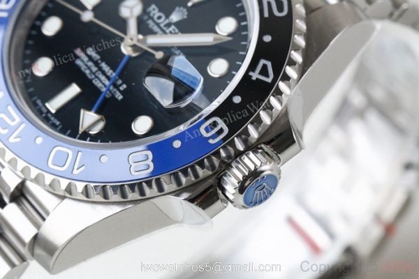 Rolex GMT Master II Swiss ETA 40MM Watch Rolex Batman Replica Rolex GMT Master II Swiss ETA 40MM Watch Rolex Batman Replica