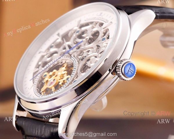 Fake Jaeger-LeCoultre Master Ultra Thin Tourbillon Watches SS Skeleton Dial Fake Jaeger-LeCoultre Master Ultra Thin Tourbillon Watches SS Skeleton Dial