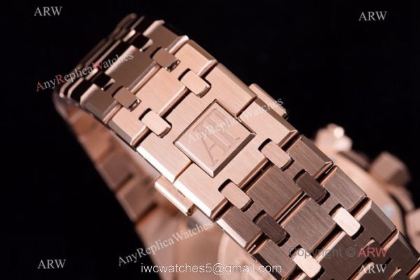 BF Factory Audemars Piguet Royal Oak Blue Dial Rose Gold Replica Watch BF Factory Audemars Piguet Royal Oak Blue Dial Rose Gold Replica Watch