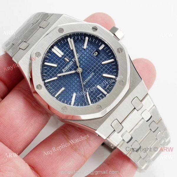 Audemars Piguet Royal Oak Swiss 3120 Watches Fake Stainless Steel Blue Face Audemars Piguet Royal Oak Swiss 3120 Watches Fake Stainless Steel Blue Face