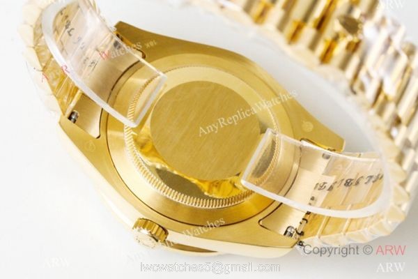 N9 Rolex ETA 2836 Day-Date II Replica Watch Yellow Gold President Band N9 Rolex ETA 2836 Day-Date II Replica Watch Yellow Gold President Band