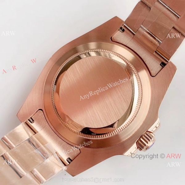 Noob Factory Replica Watches Rolex GMT-Master II Rose Gold watch Noob Factory Replica Watches Rolex GMT-Master II Rose Gold watch