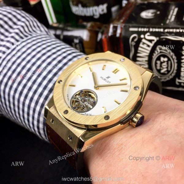 Hublot Classic Fusion Tourbillon Gold Watch Best ARW Replica Watches Hublot Classic Fusion Tourbillon Gold Watch Best ARW Replica Watches