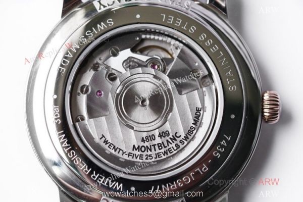 Best 1 1 Replica Mont Blanc Star Legacy Moonphase Rose Gold Watch Swiss Made Best 1 1 Replica Mont Blanc Star Legacy Moonphase Rose Gold Watch Swiss Made