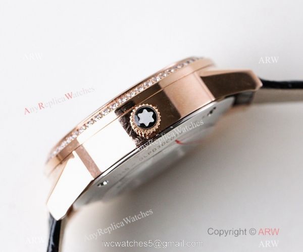 Fake Montblanc Boheme Date Rose Gold Blue MOP Dial Watch Swiss Made Fake Montblanc Boheme Date Rose Gold Blue MOP Dial Watch Swiss Made