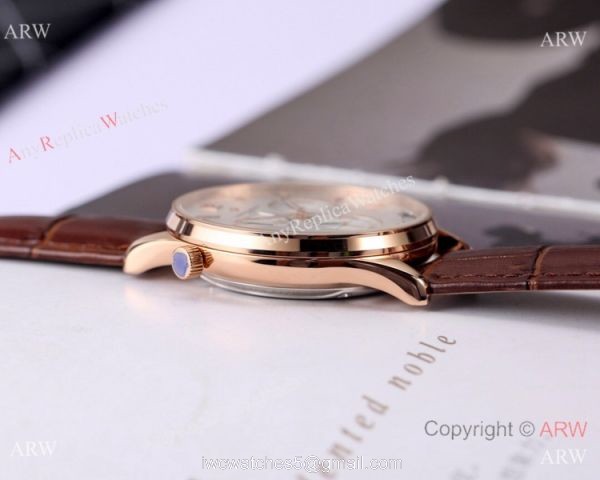 2019 Copy Vacheron Constantin Power Reserve Watches Rose Gold Silver Dial 2019 Copy Vacheron Constantin Power Reserve Watches Rose Gold Silver Dial