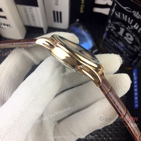 Buy Knockoff Vacheron Constantin Geneve Watch Black Dial Black Leather Band Buy Knockoff Vacheron Constantin Geneve Watch Black Dial Black Leather Band