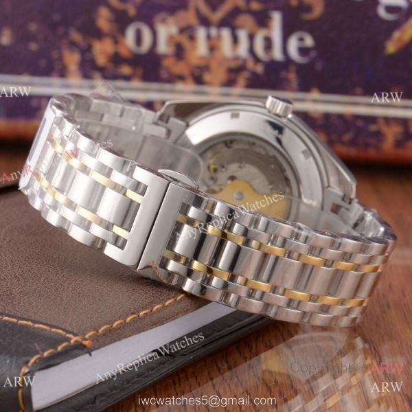 Buy Copy Vacheron Constantin Geneve Watches 2-Tone White Face Buy Copy Vacheron Constantin Geneve Watches 2-Tone White Face