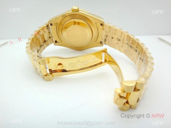 Replica Rolex Presidential Diamond Day-Date 40mm Yellow Gold Watch Replica Rolex Presidential Diamond Day-Date 40mm Yellow Gold Watch