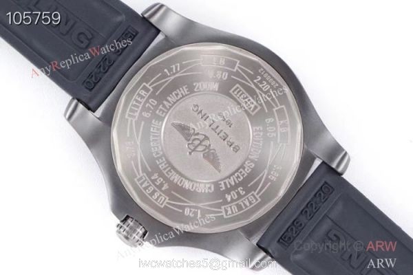 Swiss Grade Copy Breitling Avenger blackbird V2 Titanium Watch GB Factory Swiss Grade Copy Breitling Avenger blackbird V2 Titanium Watch GB Factory