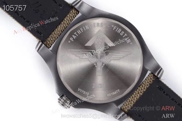 GB Swiss Replica Breitling Avenger blackbird V2 Watch Titanium Case Green Strap GB Swiss Replica Breitling Avenger blackbird V2 Watch Titanium Case Green Strap