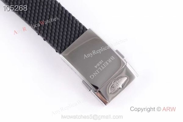 Swiss Replica Breitling Superocean Heritage II day-date SS Black Dial Watch GB factory Swiss Replica Breitling Superocean Heritage II day-date SS Black Dial Watch GB factory