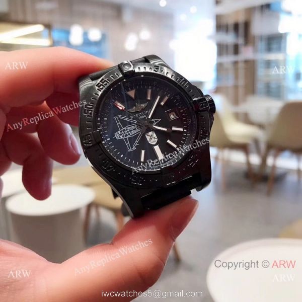 NEW Copy Breitling Avenger Seawolf II Boelcke Automatic Watch All Black NEW Copy Breitling Avenger Seawolf II Boelcke Automatic Watch All Black