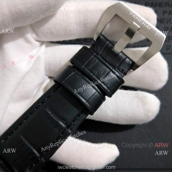 High Quality Panerai Luminor Daylight 44mm Black Dial Black Leather Strap High Quality Panerai Luminor Daylight 44mm Black Dial Black Leather Strap