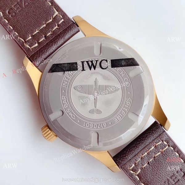 Grade A Replica IWC Big Pilot Spitfire Swiss 2892 Watch Bronzo Case Grade A Replica IWC Big Pilot Spitfire Swiss 2892 Watch Bronzo Case